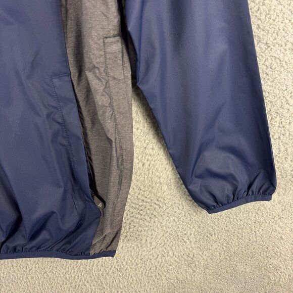 Dallas Cowboys Fanatics Windbreaker Jacket Mens Large Blue Gray Golf Outdoor Run - Picture 5 of 13